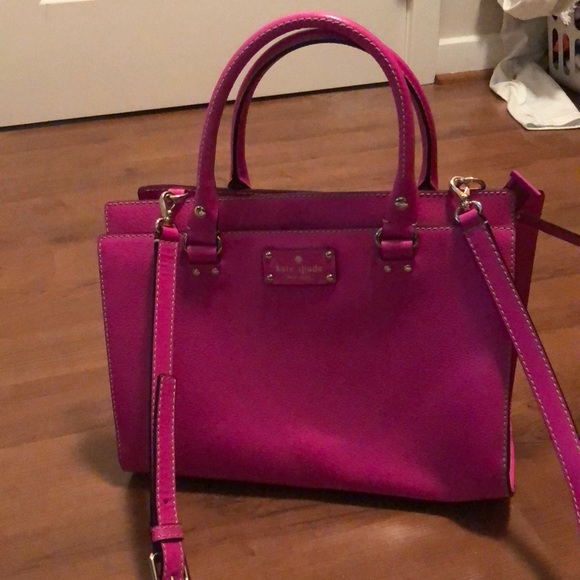 Bright Pink Kate Spade Bag - Picture 5 of 5